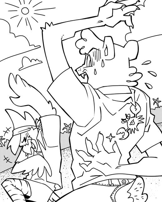 Shipwrecked Coloring Page 2